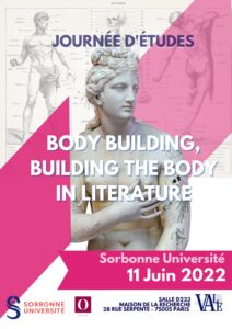 JE OVALE 11/06/2022: « Body Building in Literature »