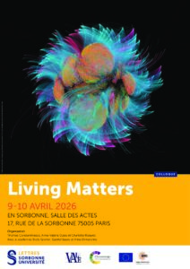 Lire la suite à propos de l’article COLL international VALE, 09-10/04/2026: « Living Matters », Salle des Actes