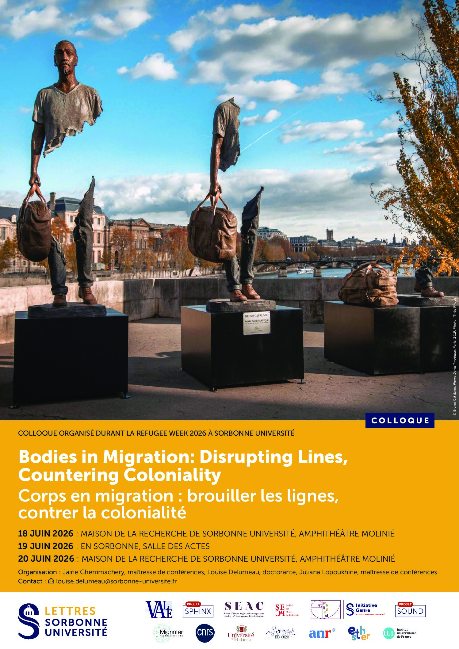 You are currently viewing Colloque Bodies in Migration / Corps en migration